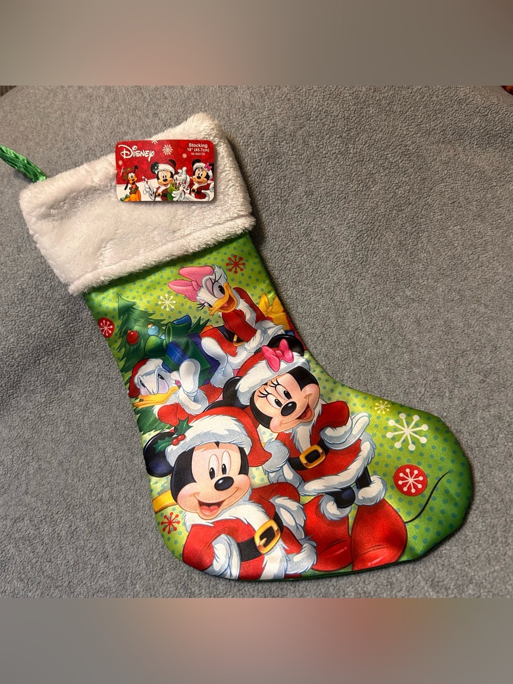 Disney Mickey and Friends Christmas Stocking 18” NWT